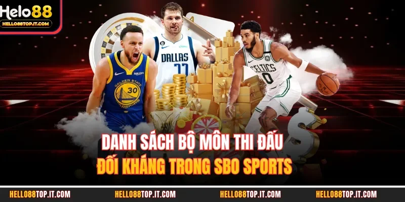 Danh sách bộ môn thi đấu đối kháng trong SBO sports