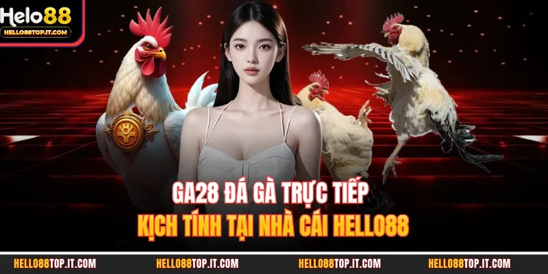 GA28 Đá Gà Trực Tiếp Kịch Tính Tại Nhà Cái Hello88
